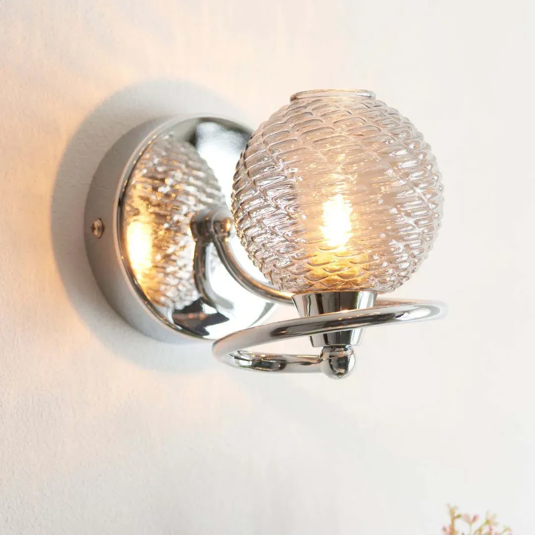 Twine Wall Light - Polished Chrome product