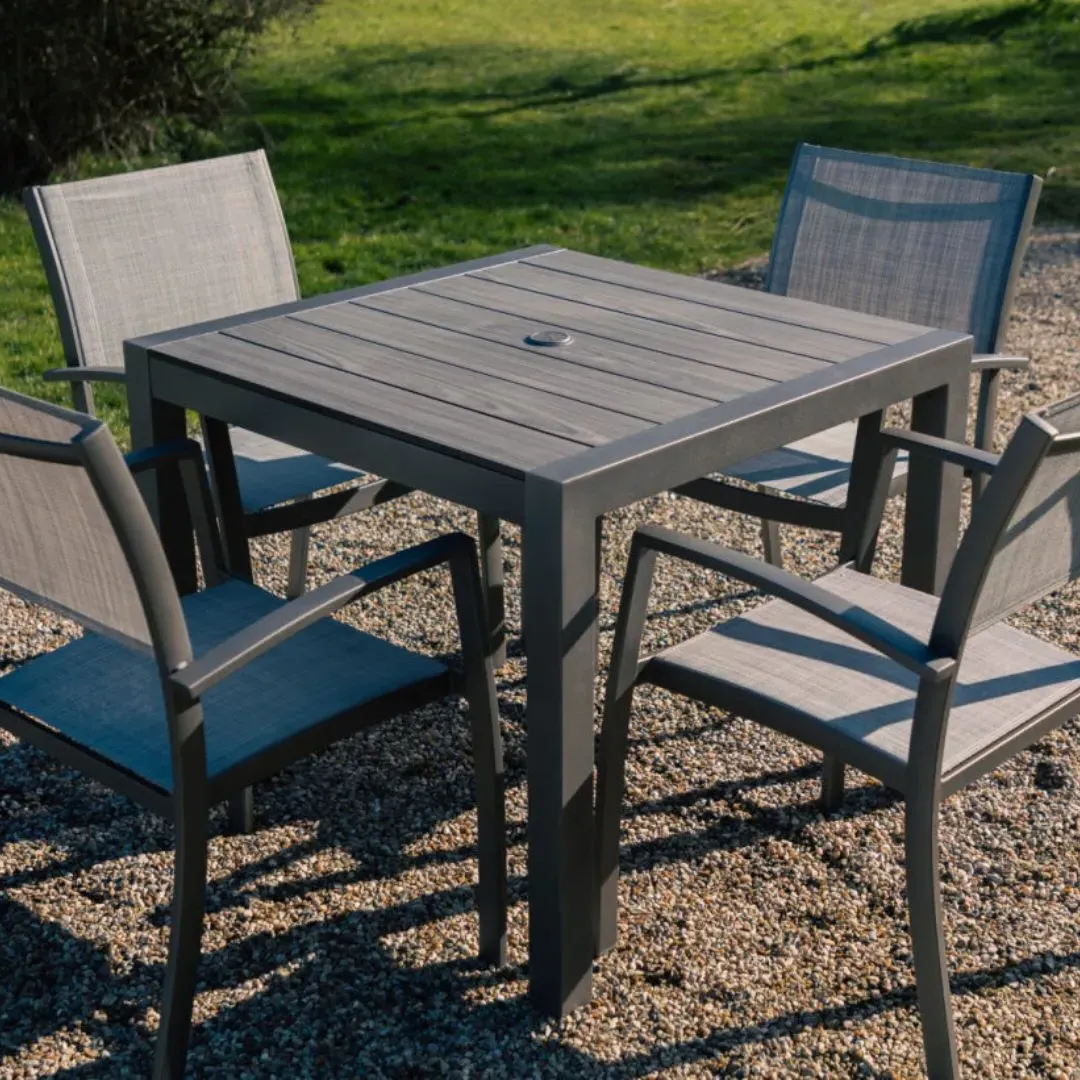 Venice 4-Seater Outdoor Dining Set - Aluminium product