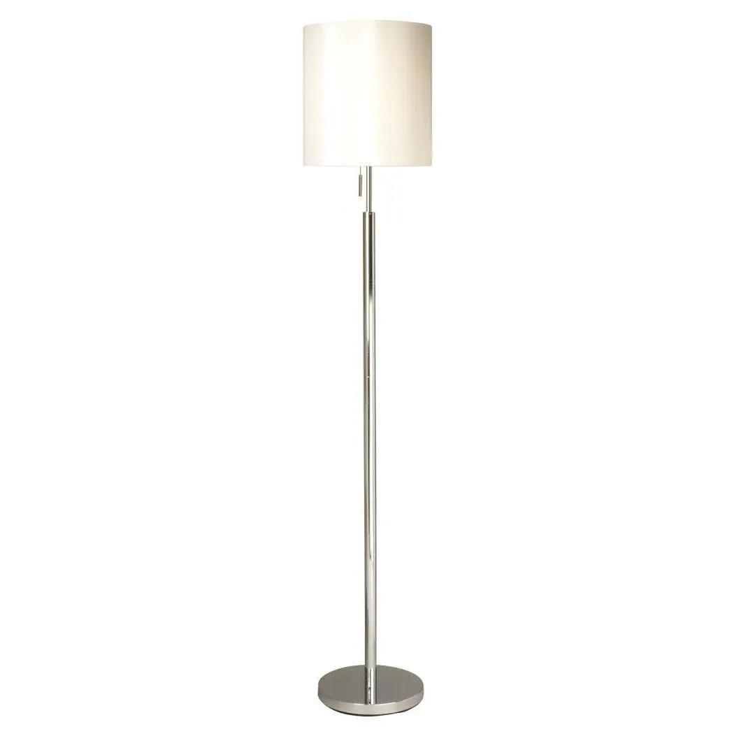 Vera Floor Lamp - Chrome, Cream product