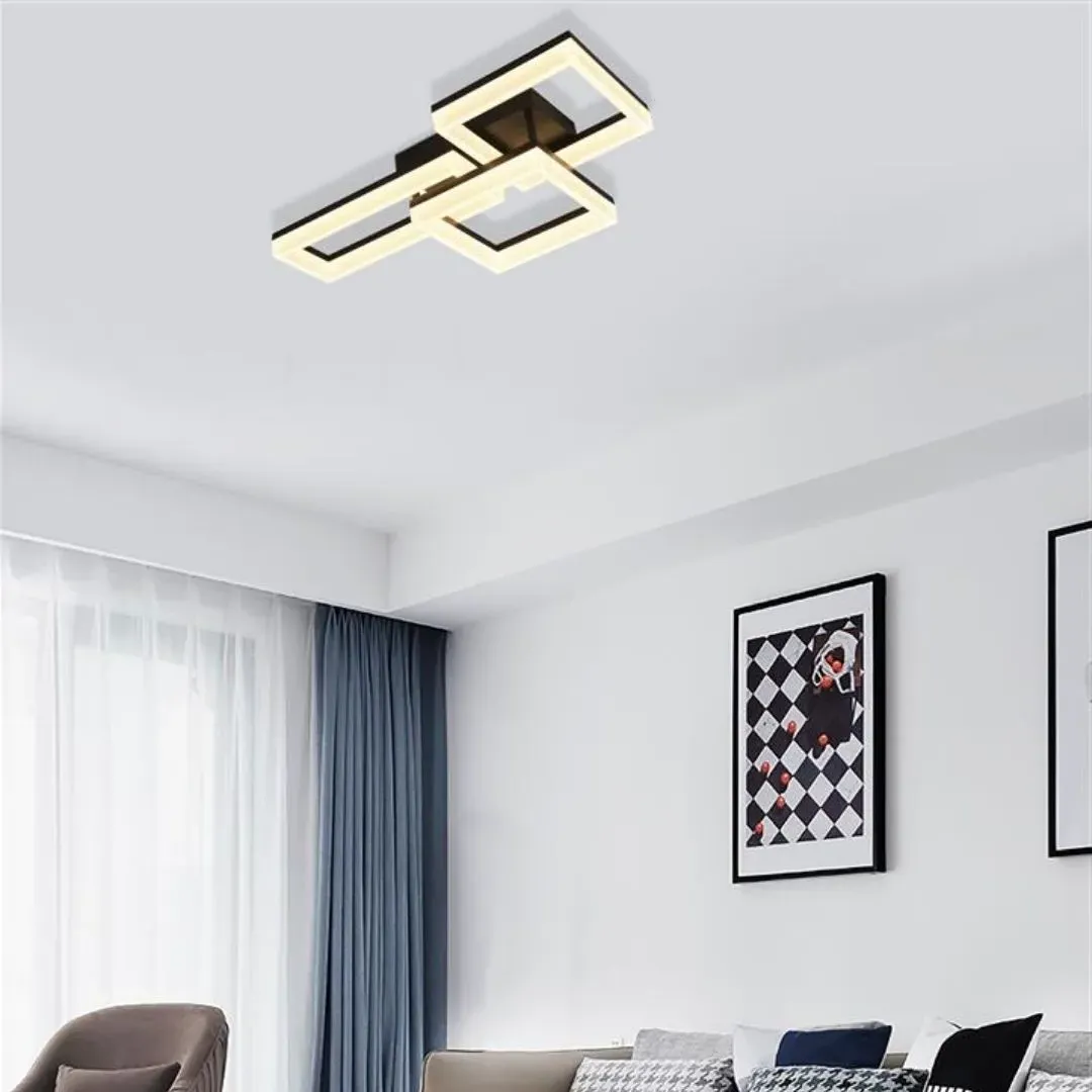 Wall Art II LED Flush Ceiling Light - Matte Black product