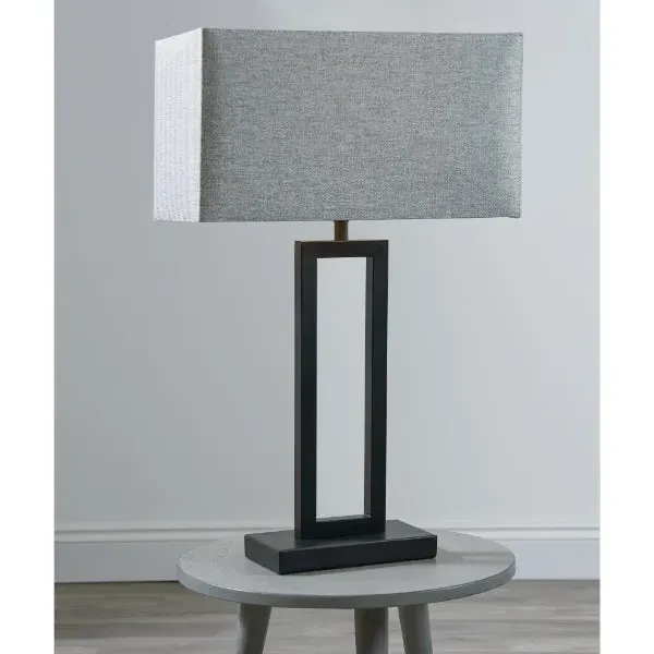 Walsten Table Lamp - Black, Cotton product