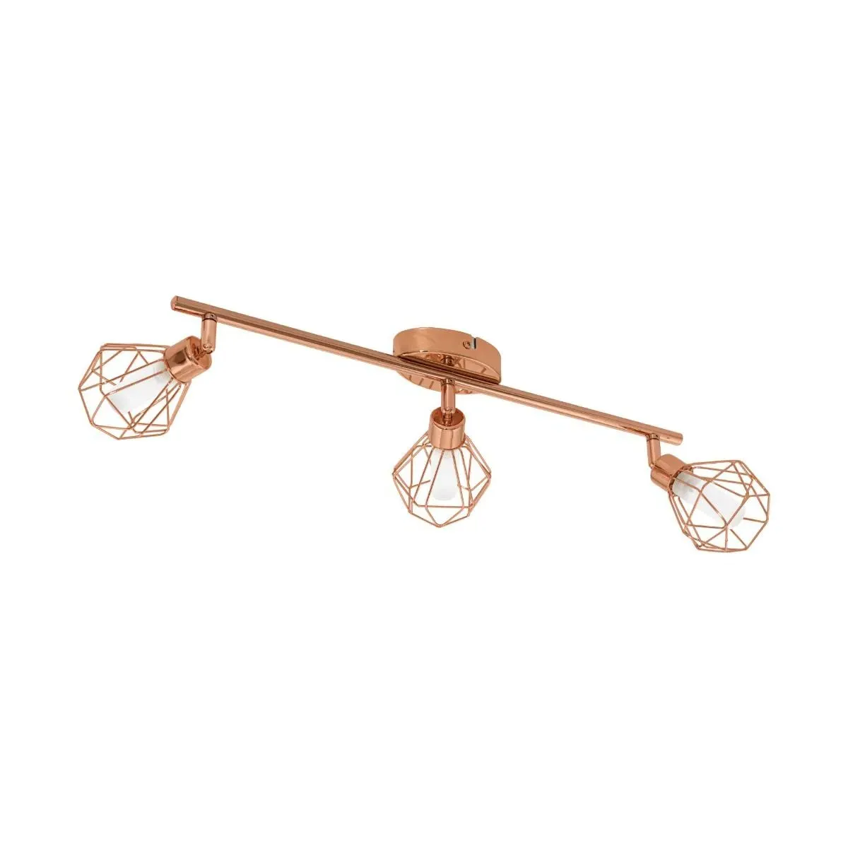 Zapata 3-Light Spot Bar Ceiling Light - Copper product
