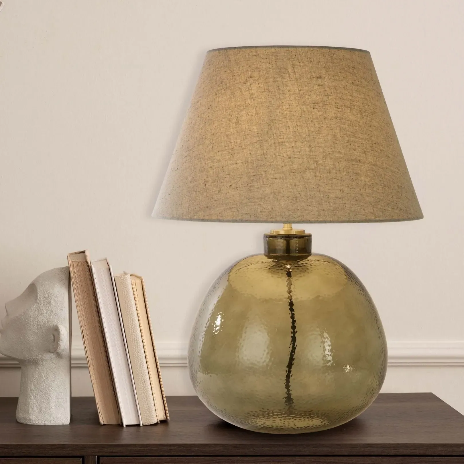Zenith Table Lamp - Green, Glass product