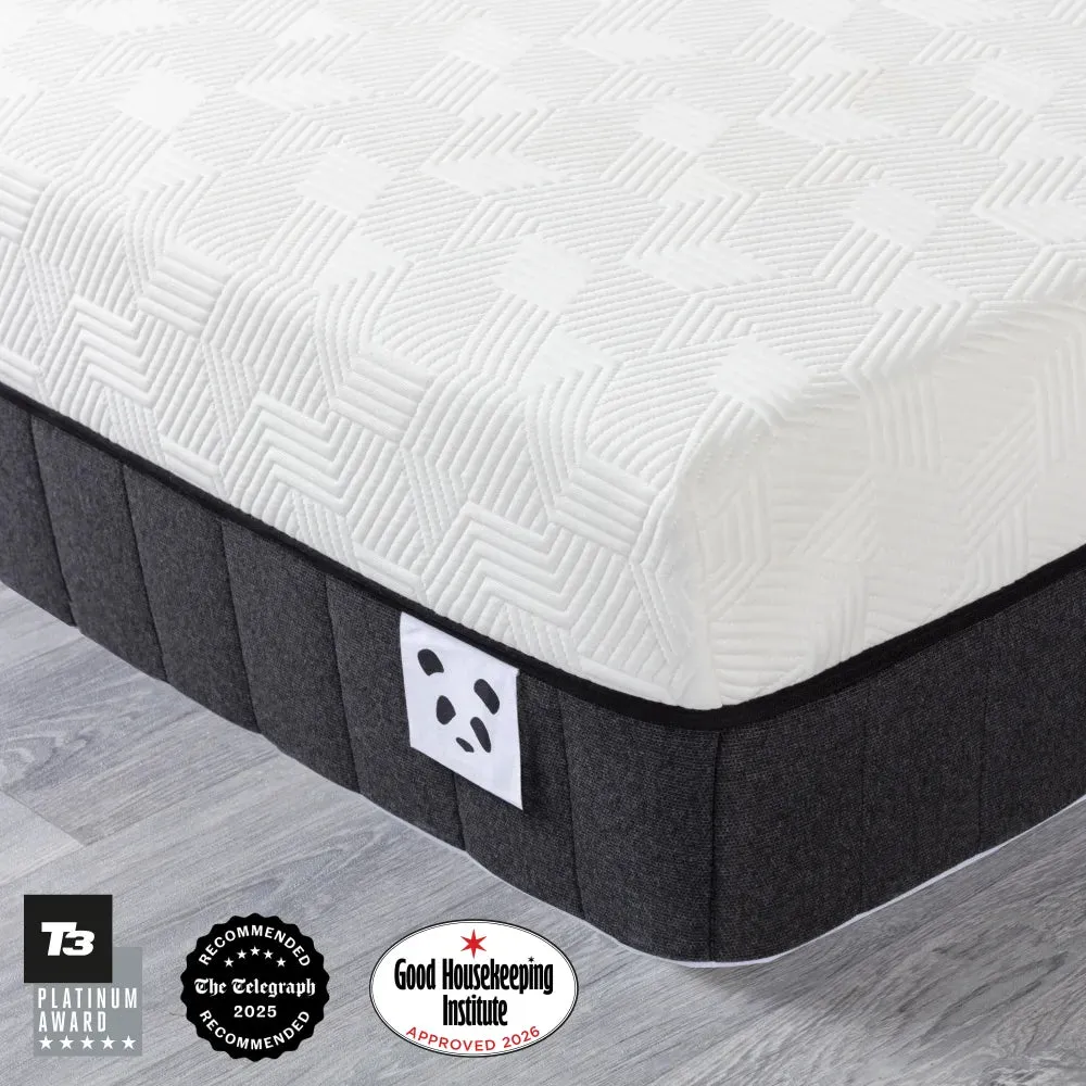 Firm Memory Foam Bamboo Mattress Single - White product