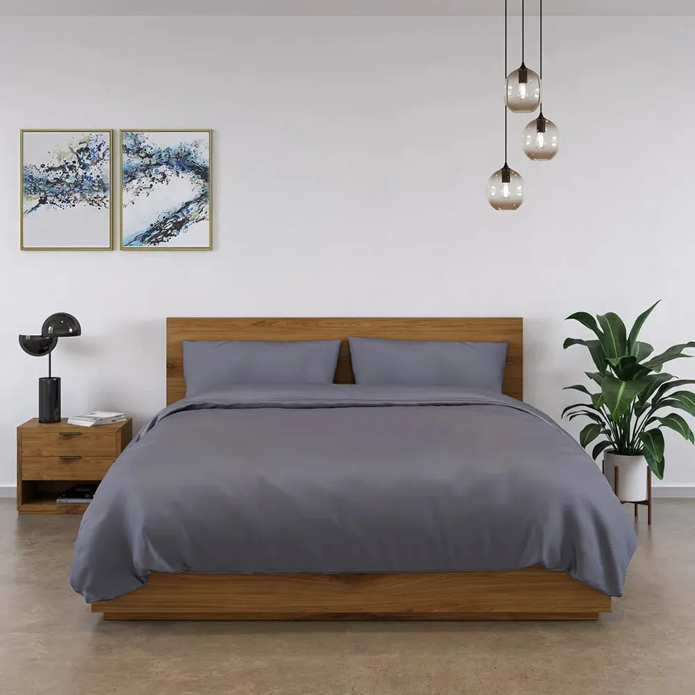 100% Bamboo Bedding Set - Urban Grey