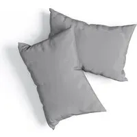 Bamboo Pillowcases - Quiet Grey