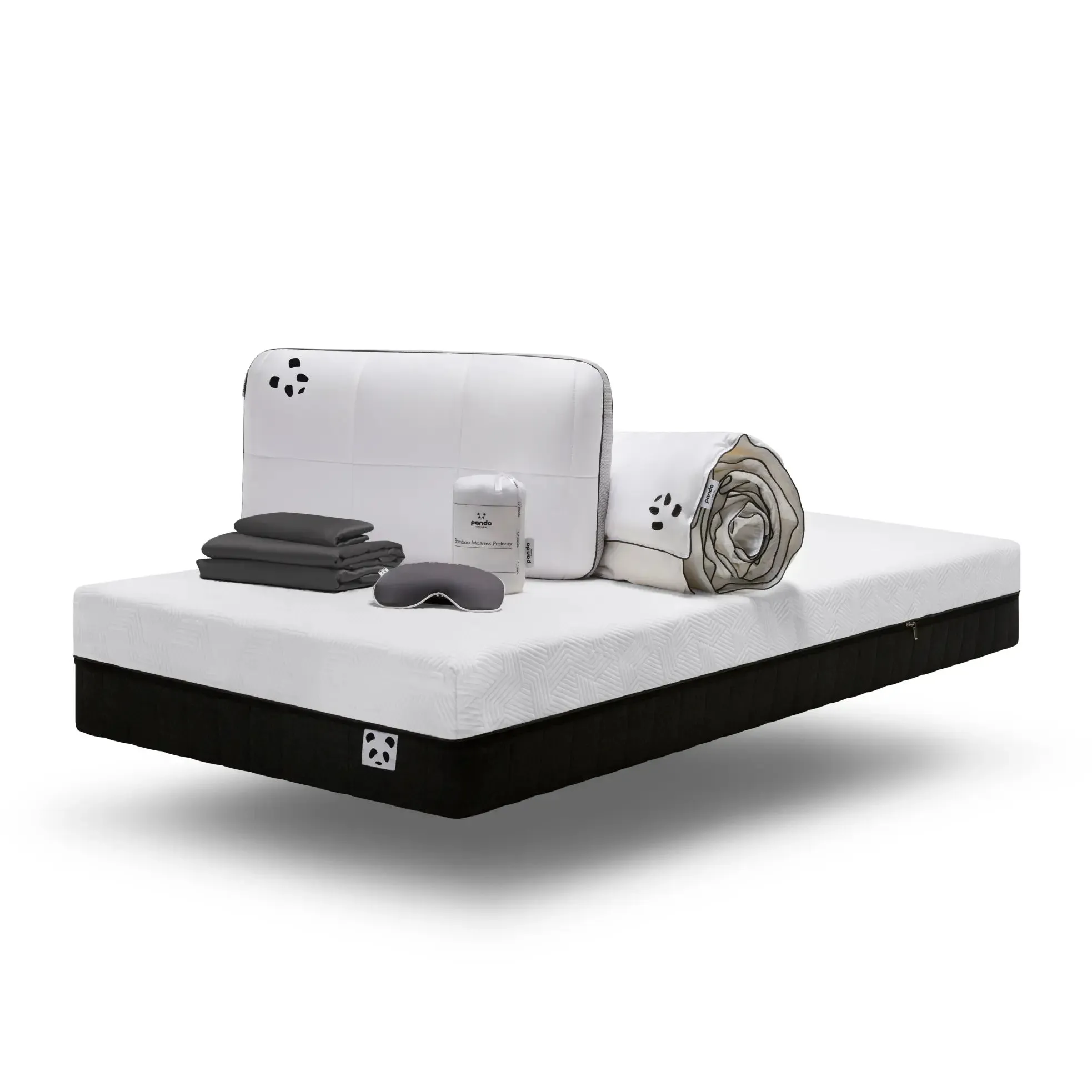 Hybrid Bamboo Mattress Pro Bundle - Urban Grey product