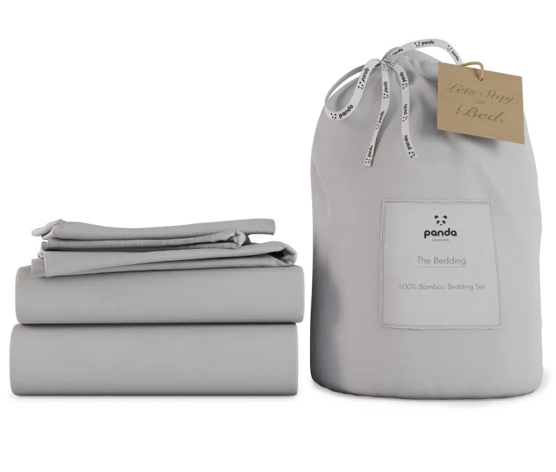 Kids Bedding Set - Quiet Grey, Bamboo