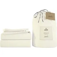 Signature+ Bamboo Bedding Set - Pebble Cream, Lyocell