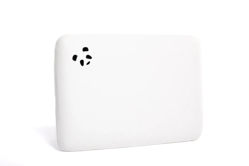 Panda Kids Bamboo Pillow Cover - White product