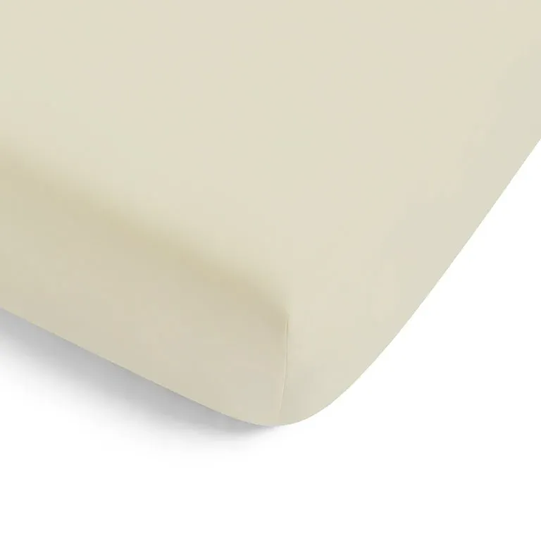 Signature+ Fitted Sheet - Pebble Cream, Bamboo Lyocell