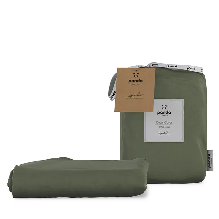 Signature+ Single Duvet Cover - Pebble Cream, Bamboo Lyocell alternate view