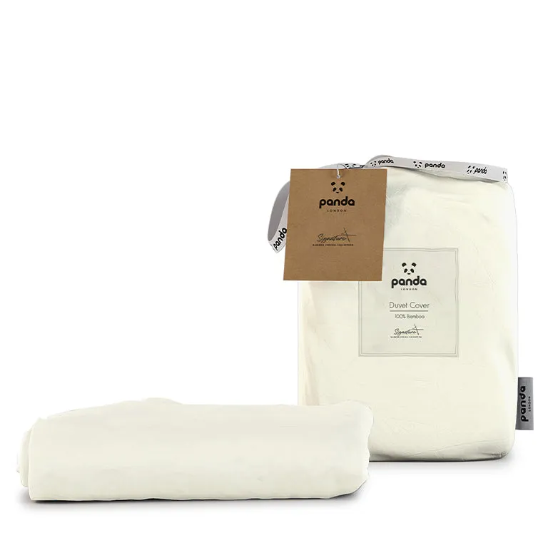 Signature+ Single Duvet Cover - Pebble Cream, Bamboo Lyocell product