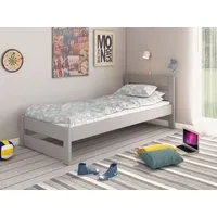 3ft Single Bed Frame - White, Pine