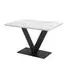 120cm Dining Table - White, Ceramic