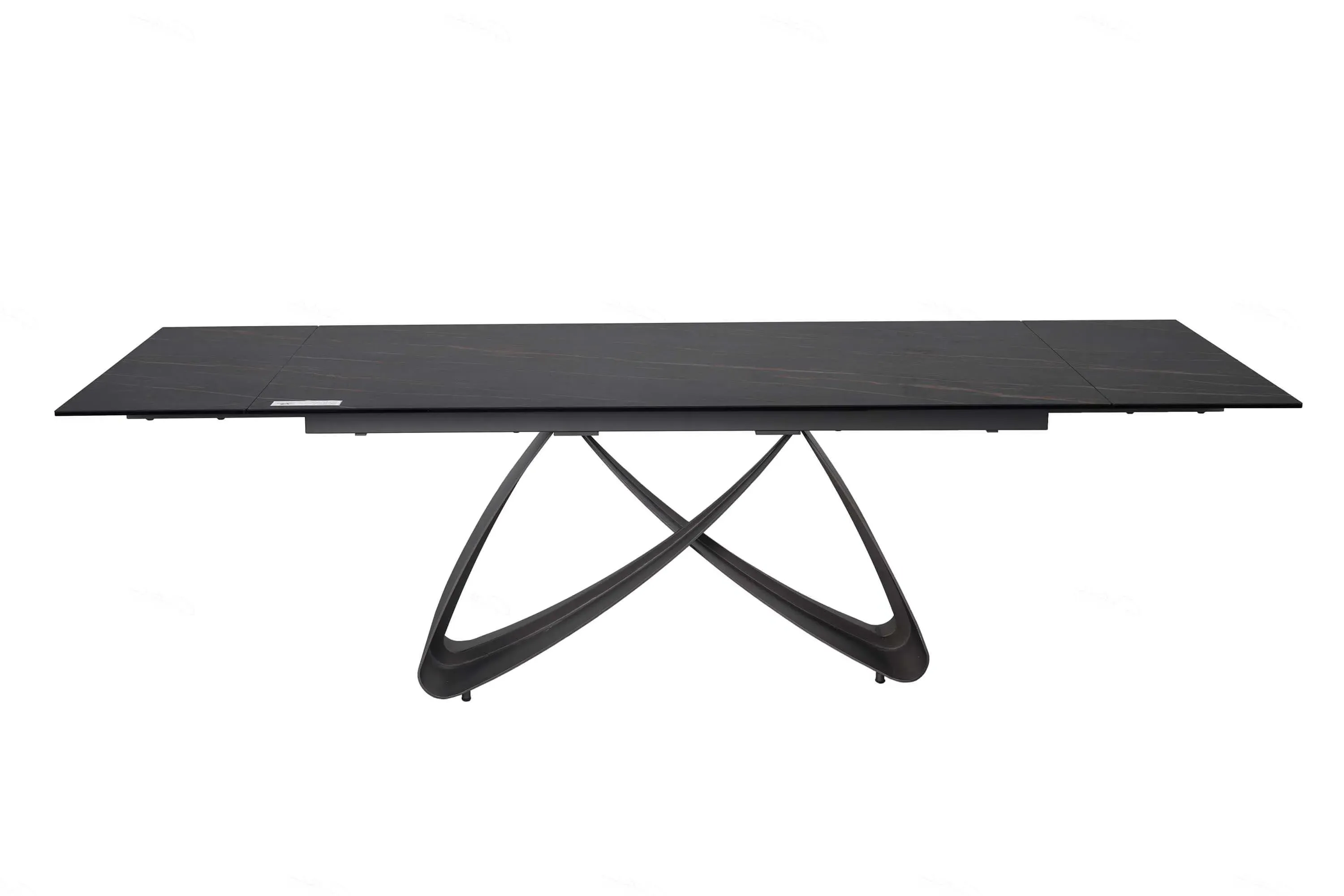 Extending Dining Table - Black, Ceramic image