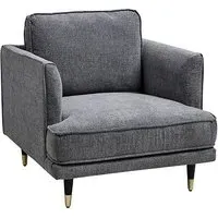 Large Armchair - Grey, Fabric