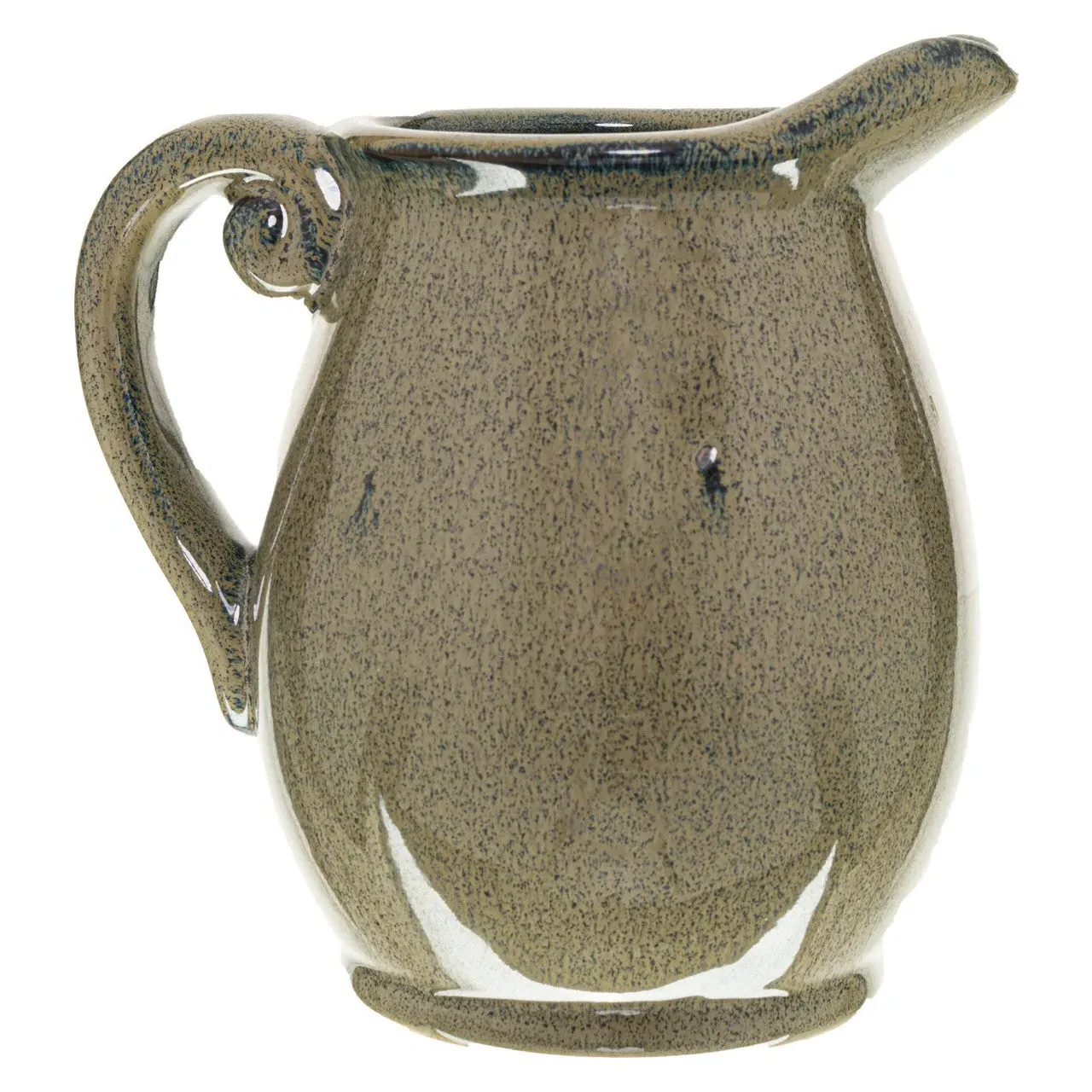 Small Ceramic Vase - Green, Glazed Finish image