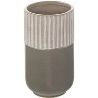 Straight Vase - Grey, Ceramic