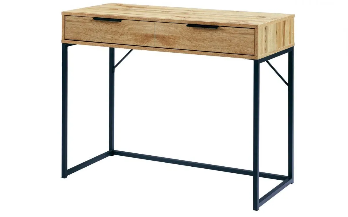 2-Drawer Dressing Table - Oak, MDF