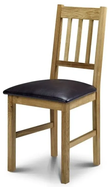 2-Pack Dining Chairs - Natural, Solid Oak image