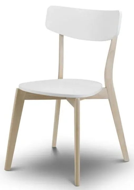 2-Pack Dining Chairs - White, Wood image