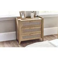 3-Drawer Chest - Oak