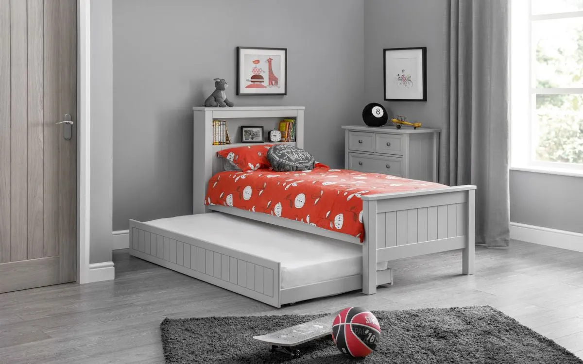 3ft Single Underbed Trundle - Grey, MDF image