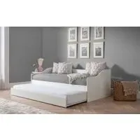 Daybed with Pull-Out Trundle - White, MDF