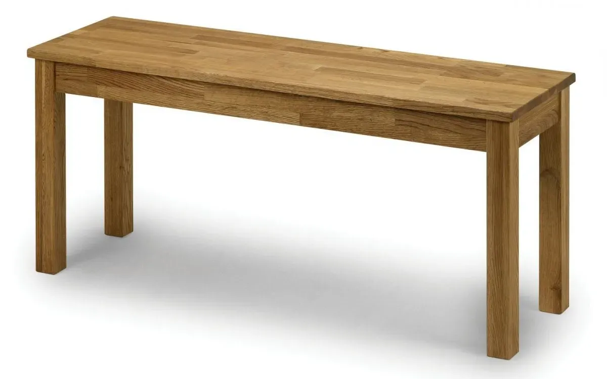 Dining Bench - Natural, Solid Oak image