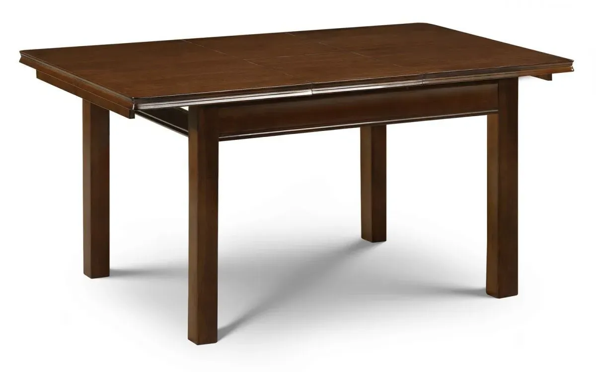 Extending Dining Table - Mahogany, Rubberwood