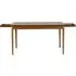 Extending Dining Table with 2 Drawers - Cherry