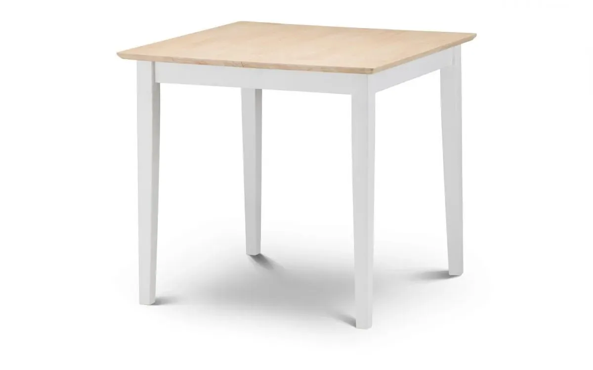 Extending Dining Table with Butterfly Leaf - Ivory image