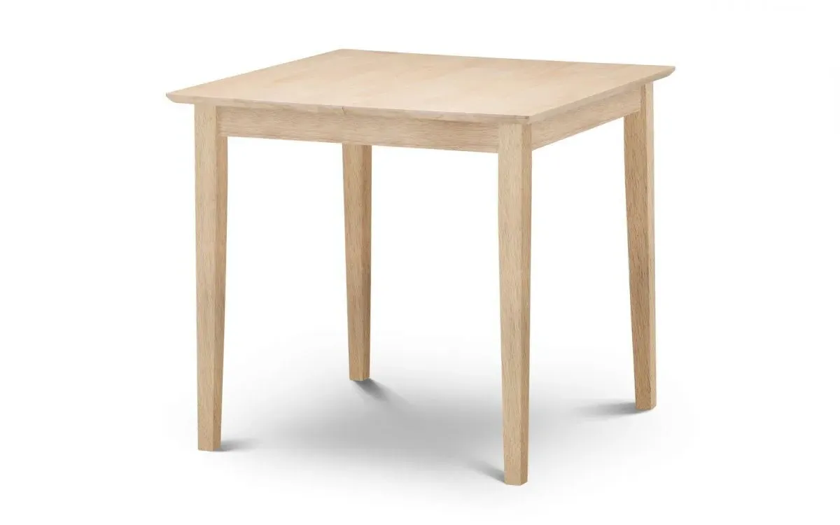 Extending Dining Table with Butterfly Leaf - Natural