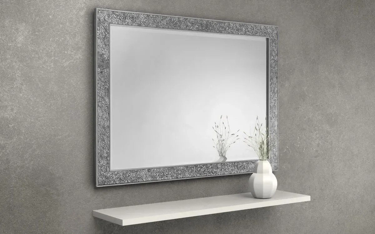 Fragment Wall Mirror - Silver, Glass image