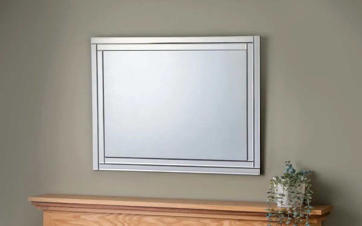 Frameless Wall Mirror - Glass