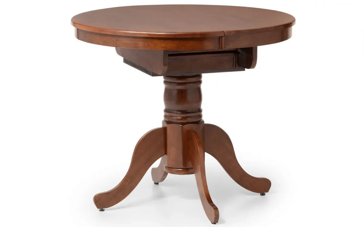 Oval Extending Dining Table - Mahogany, Rubberwood