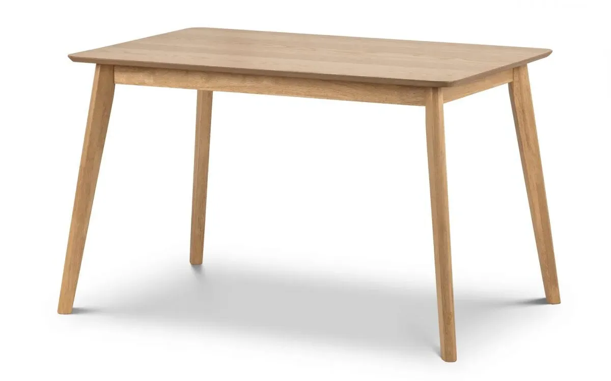 Rectangular Dining Table - Light Oak, Veneer image