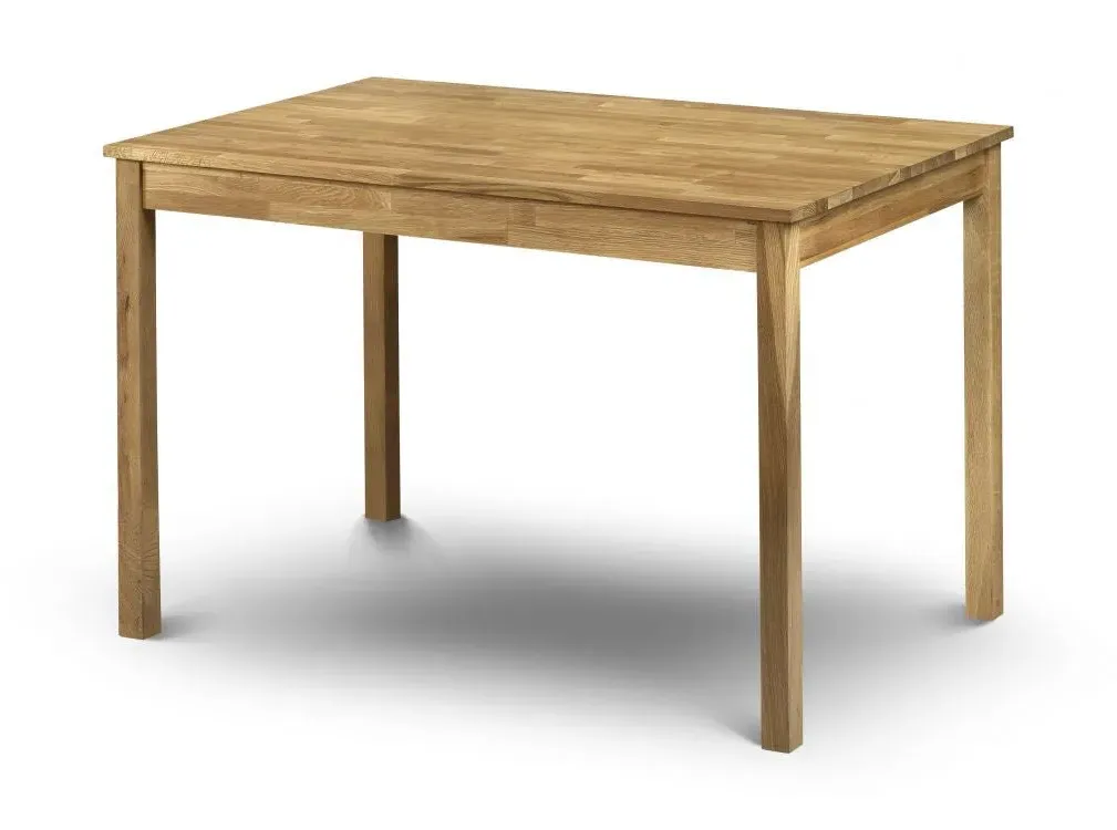 Rectangular Dining Table - Natural, Solid Oak