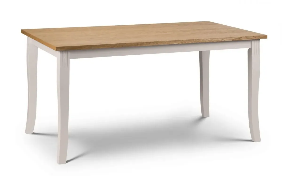 Rectangular Dining Table - Oak, Rubberwood