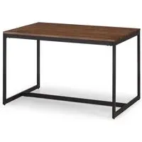 Rectangular Dining Table - Walnut, Metal Frame
