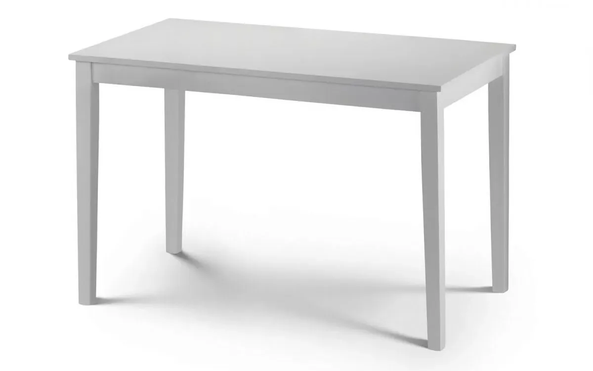 Rectangular Dining Table - White, Lacquered Wood