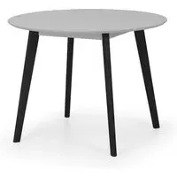 Round Dining Table - Grey, Hardwood