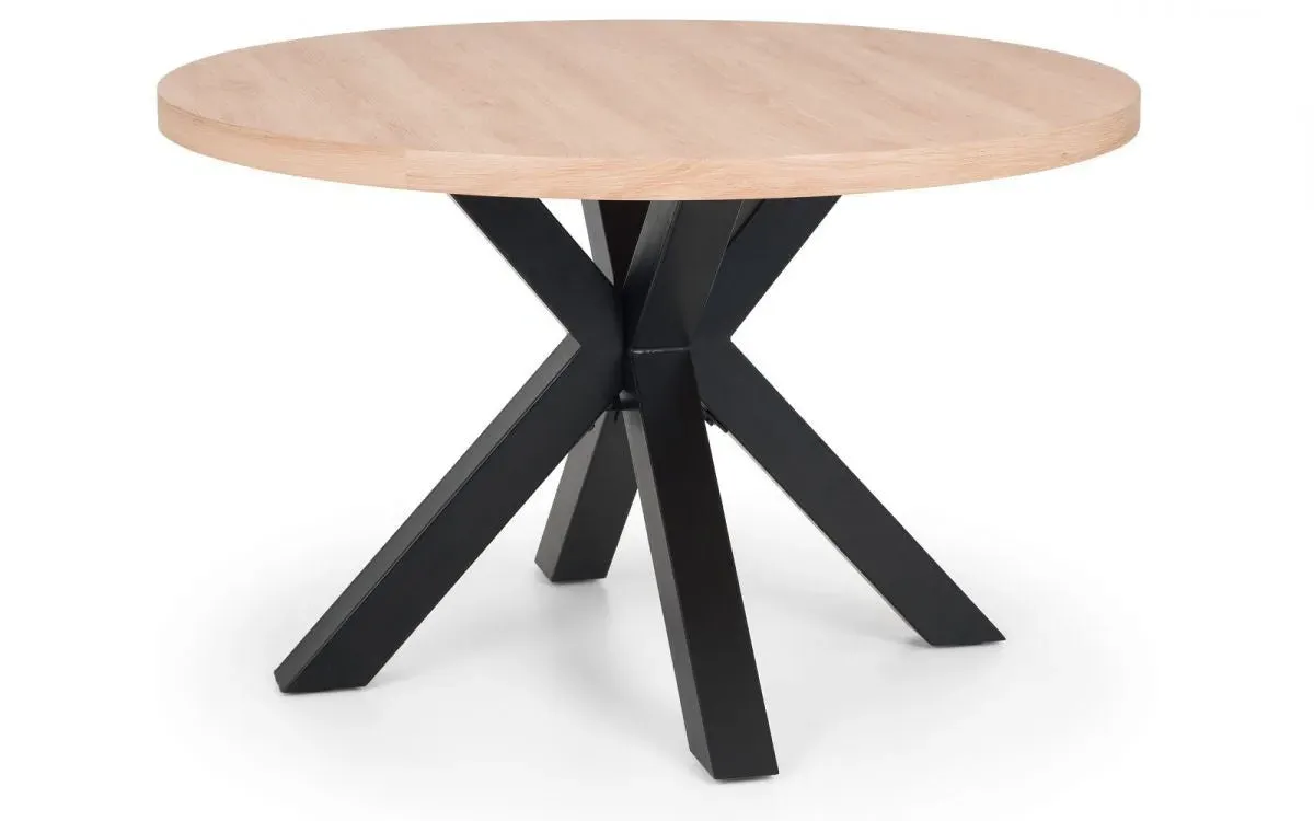 Round Dining Table - Natural, Oak image