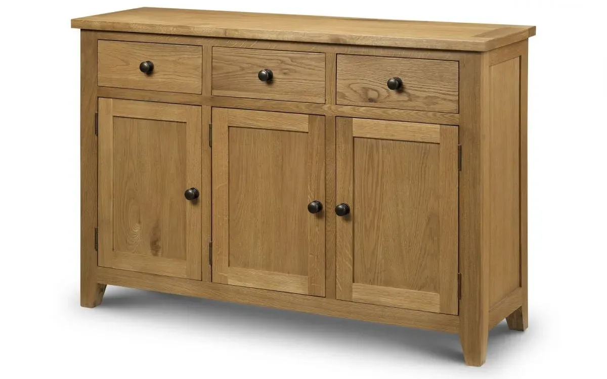 Sideboard with Storage - Oak, Wood Veneer image