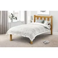 Single Bed Frame - Antique Pine, Solid Wood