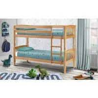 Single Bunk Bed Traditional - Oak, Pine