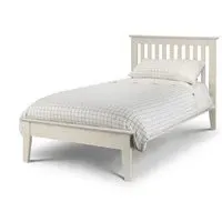 Single Shaker Bed Frame - Ivory, Oak