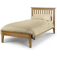 Single Shaker Bed Frame - Oak, Solid Wood