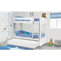 Single Underbed Storage Drawer - White